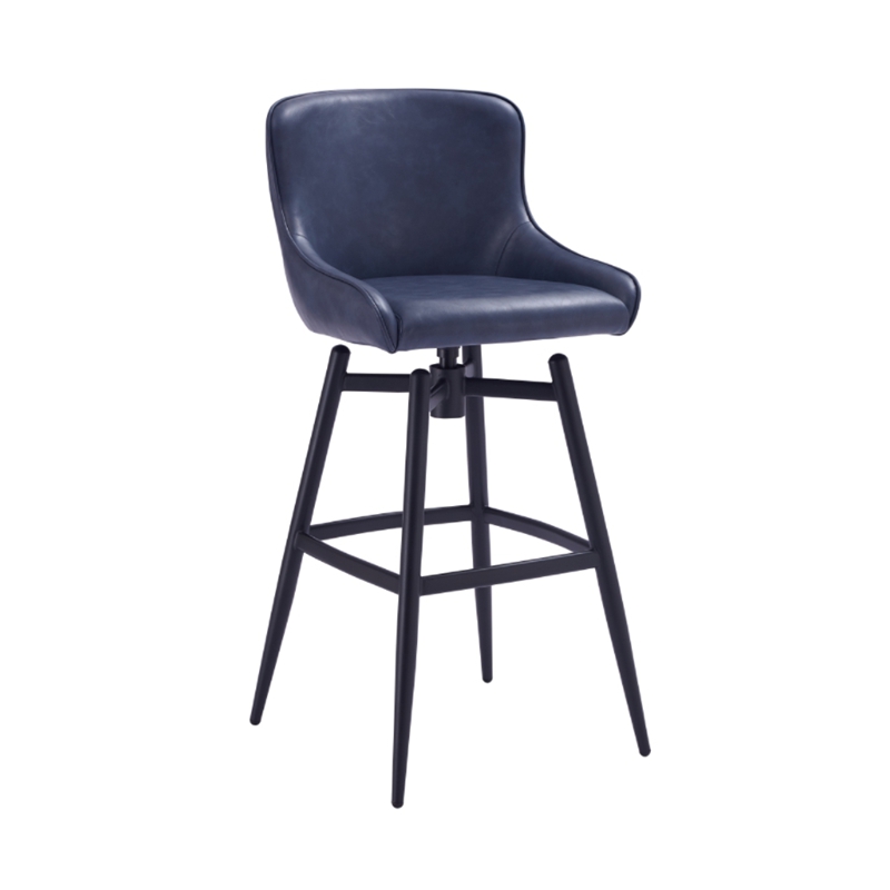 Swivel Adjustable Low Back Bar Stools