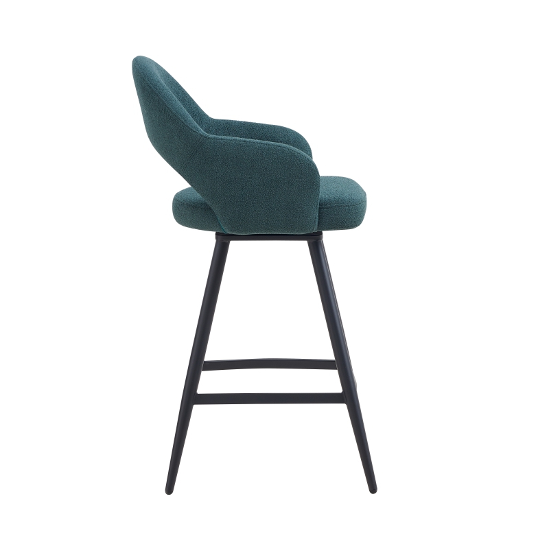 Sillas de bar comerciales con espaldas giratorias