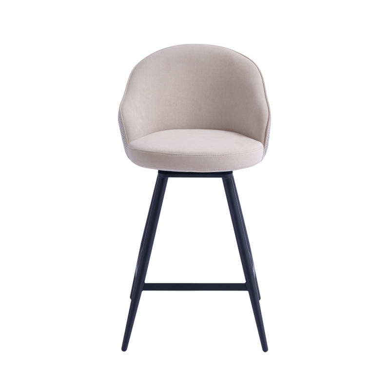 Steel Base Counter Height Swivel Chairs