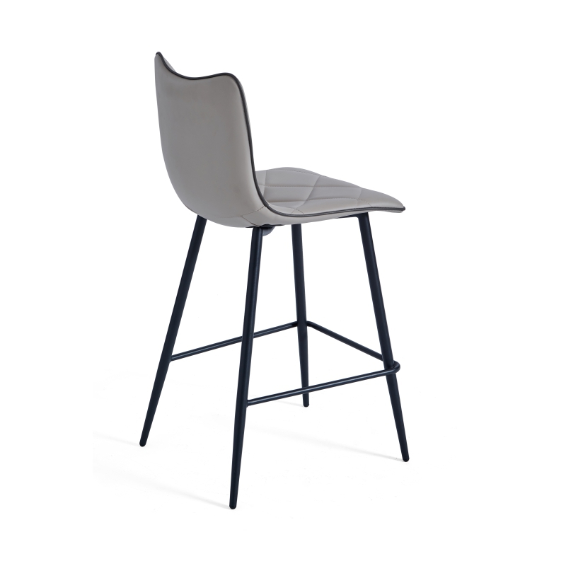 Taburetes de barra fijas de altura de piernas de acero