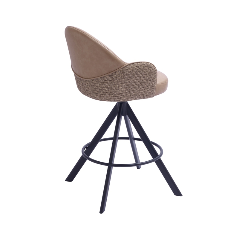 Silla alta giratoria para mesa de barra