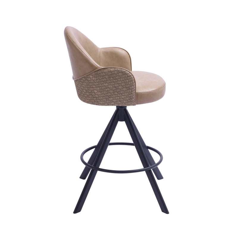 Silla alta giratoria para mesa de barra