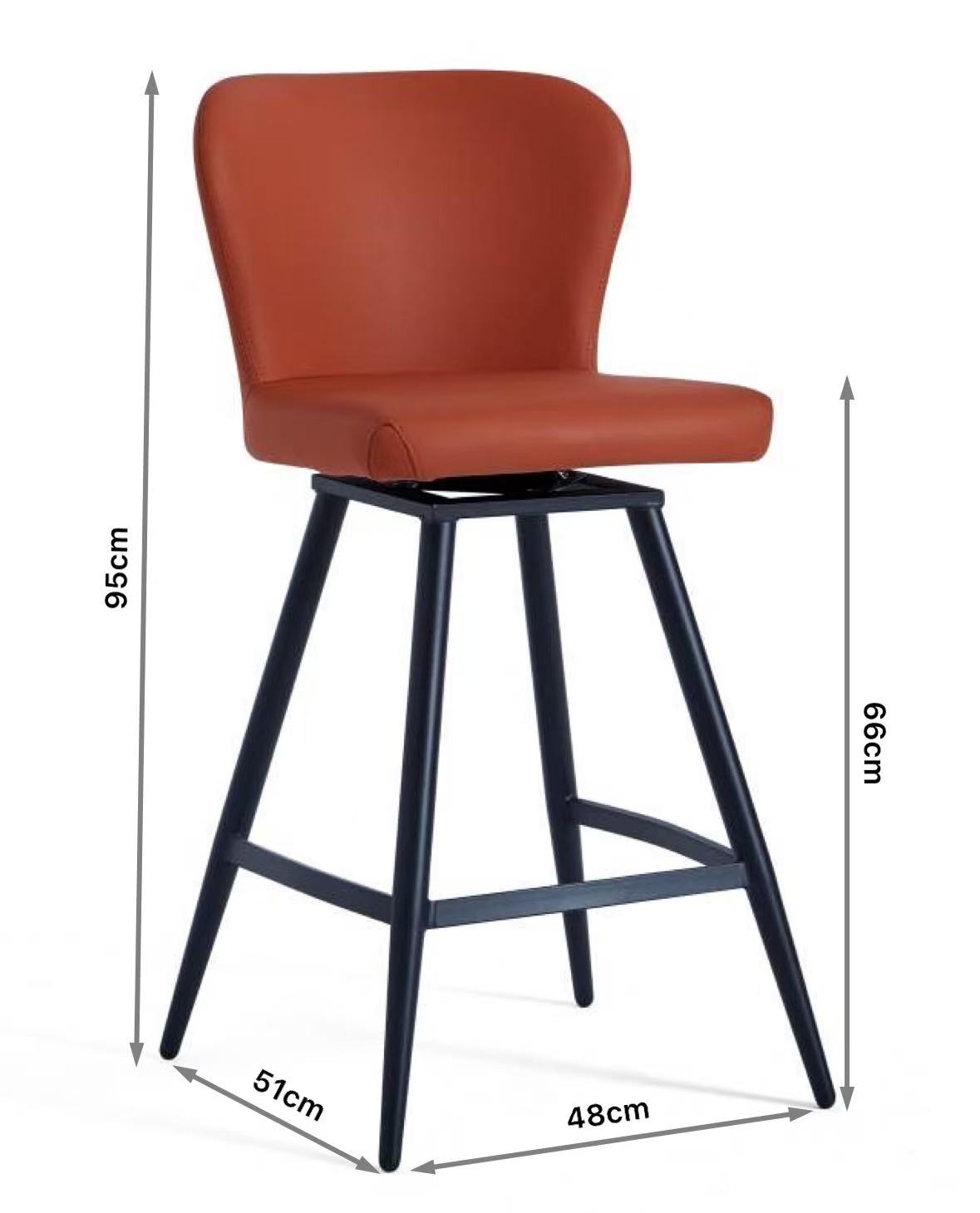 Custom Modern Counter Height Barstools Swivel
