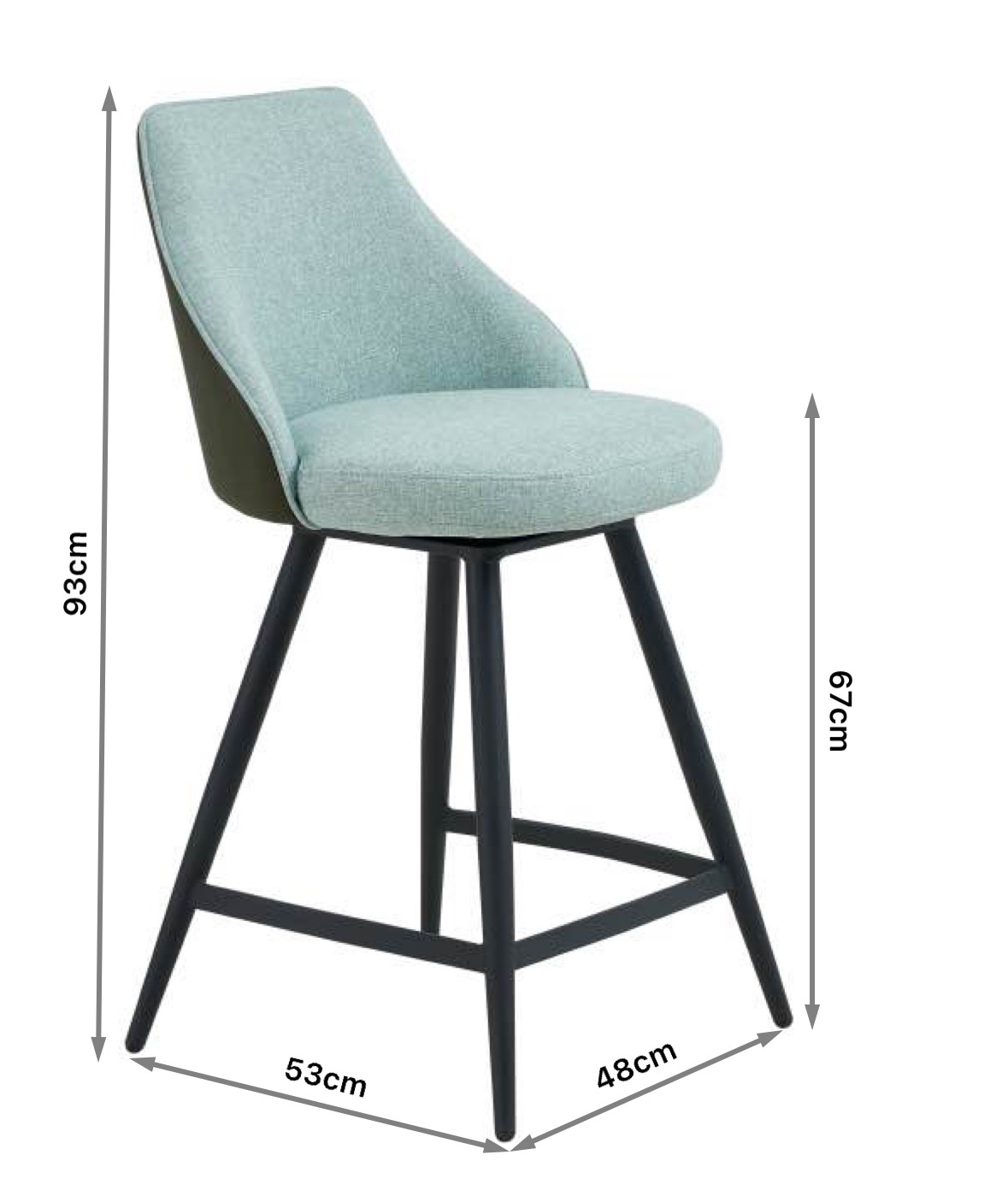 OEM цвет счетчик высоты стул бар