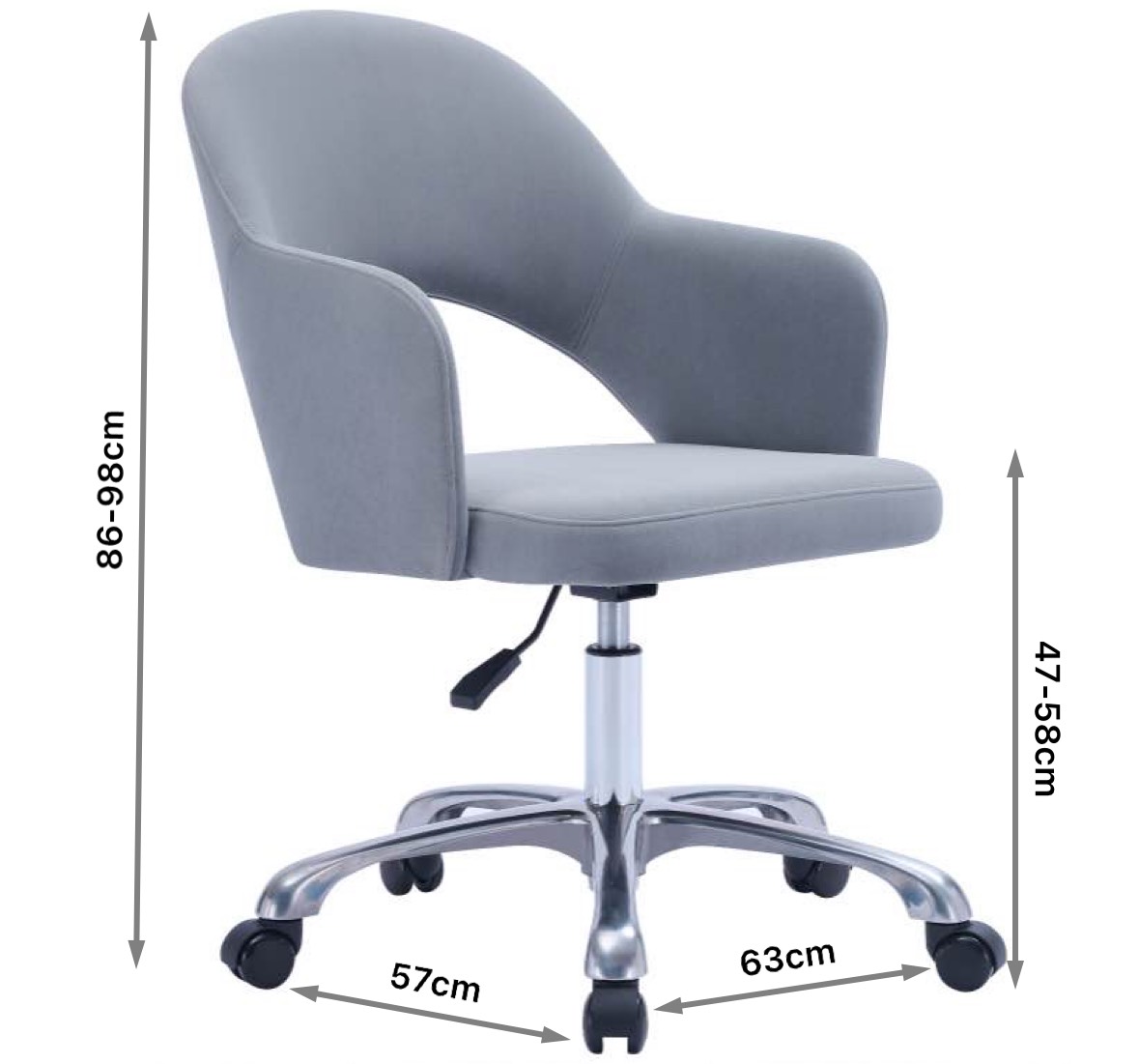 360 Degree Swivel Office Desk Chair