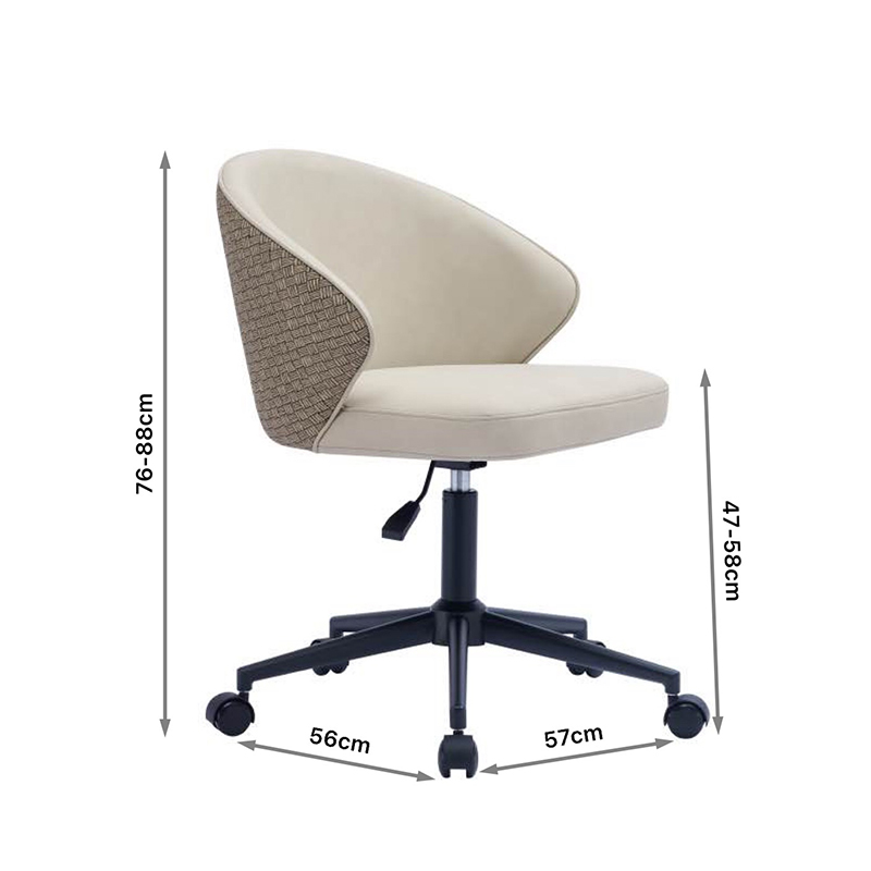 Adjustable Height Home Office Desk Chair