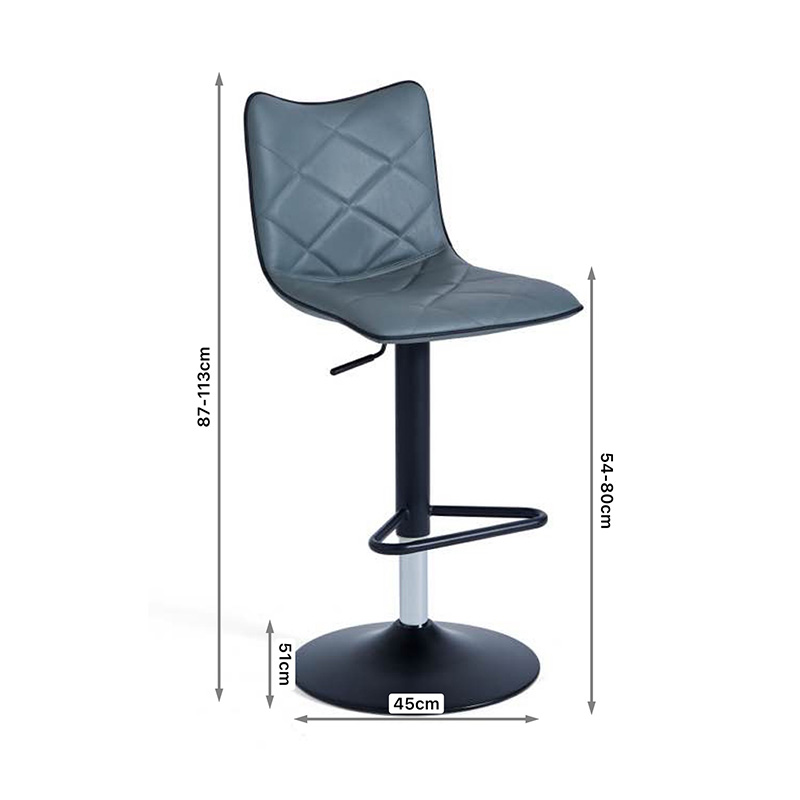 Upholstered Swivel Barstools Counter Height